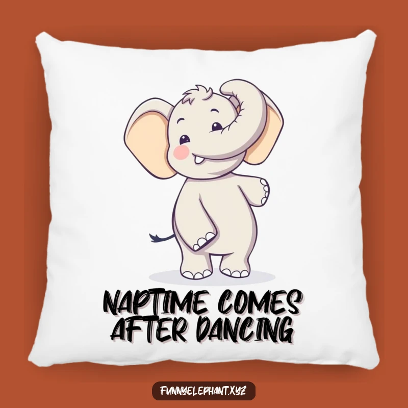 Funny Elephant Dance Pillow: Silly Trunk Moves, Cozy Comfort & Fun
