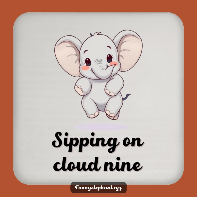 Funny Elephant Jump Coaster: Ears Like Wings, Joyful Surface Protection